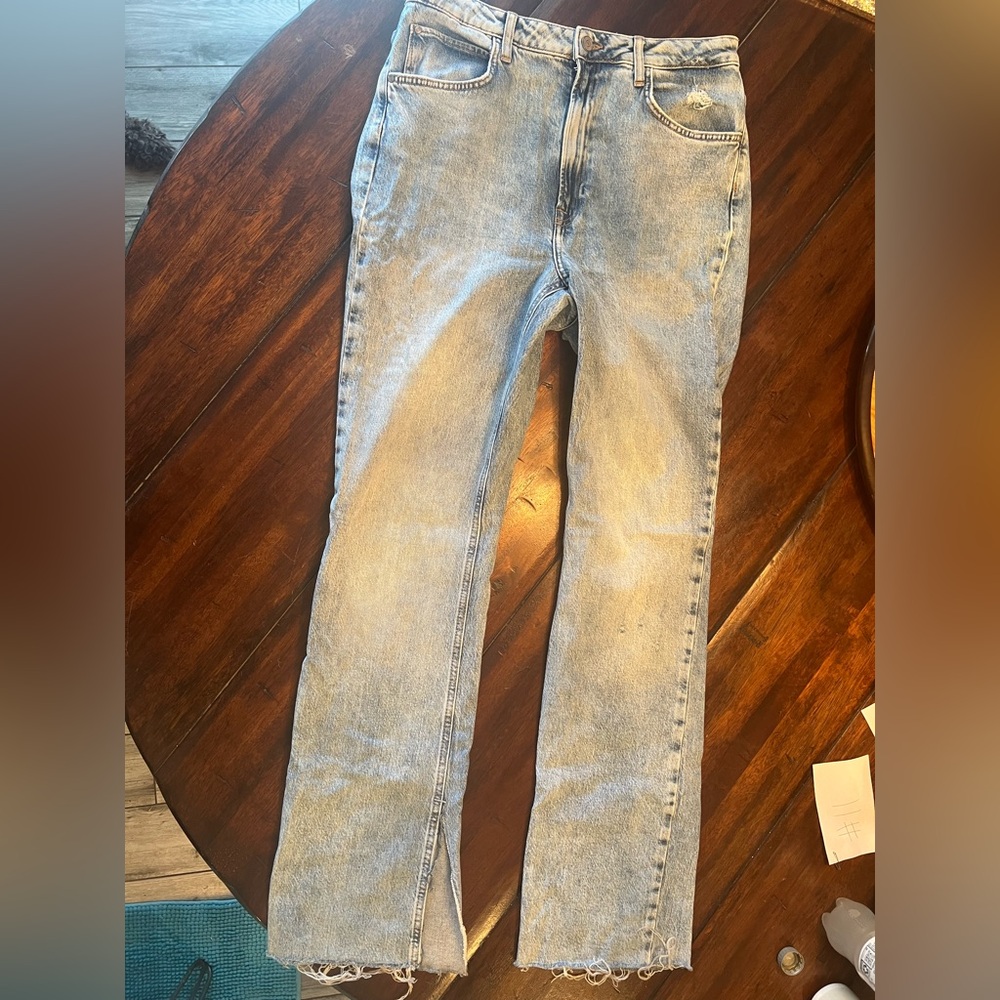 Zara Classic Blue Denim Jeans sz 12